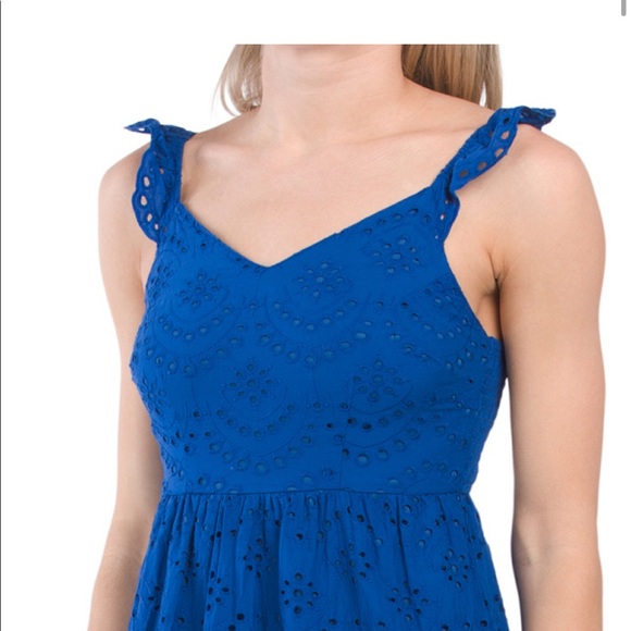 SINCERELY JULES
Eyelet Tiered Maxi Dress - Picture 5 of 11